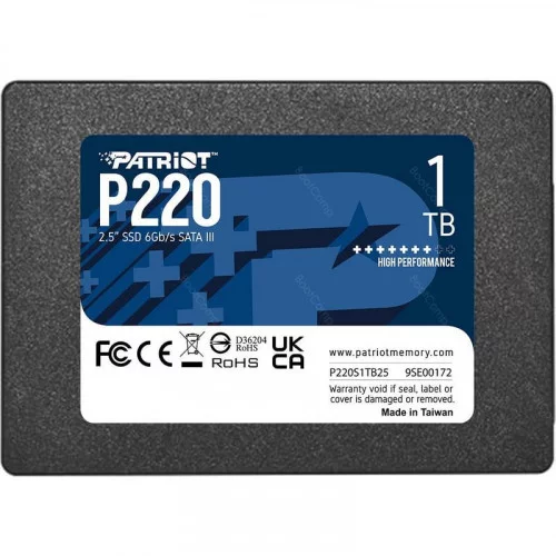 Жесткий диск SSD 1024GB Patriot P220 P220S1TB25 