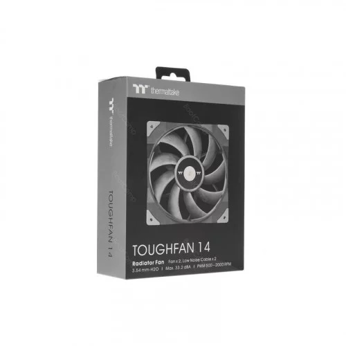 Комплект вентиляторов Thermaltake TOUGHFAN 14 CL-F085-PL14BL-A 