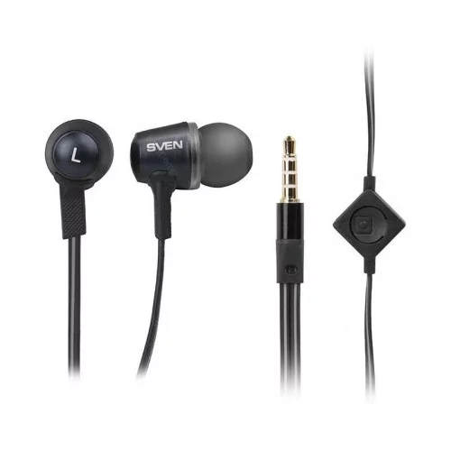Наушники с микрофоном SVEN E-290M black-grey 