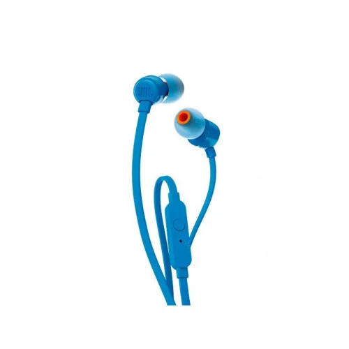 Наушники с микрофоном JBL T110 синий 
