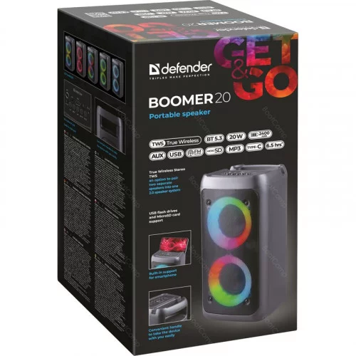 Портативная колонка Defender Boomer 20 