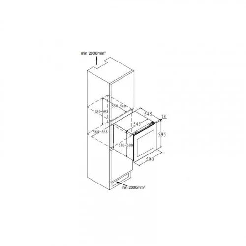 Винный шкаф KORTING KFW 604 DB GN 