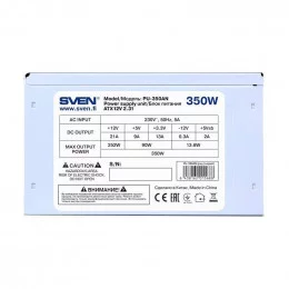 Блок питания SVEN 350W PU-350AN ATX                                                                                                                                                                                                                       