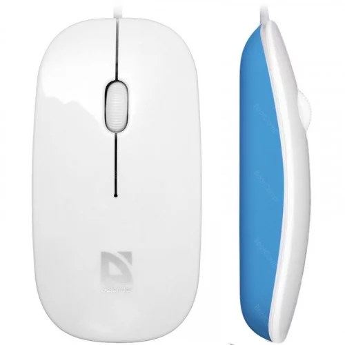 Мышь Defender NetSprinter MM-440 белый-голубой 