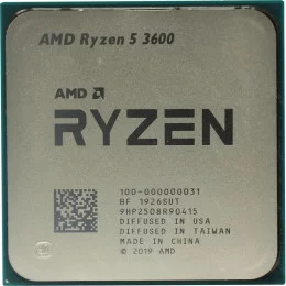 Процессор AMD Ryzen 5 3600 tray (без кулера) 100-100000031                                                                                                                                                                                                