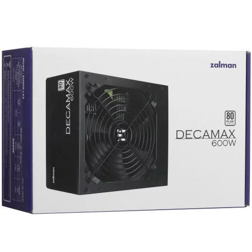 Блок питания ZALMAN DecaMax 600W [ZM600-LX3] черный 