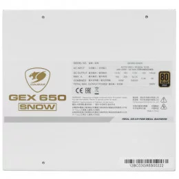 Блок питания Cougar GEX 650 SNOW [31GE065002R01] белый                                                                                                                                                                                                    