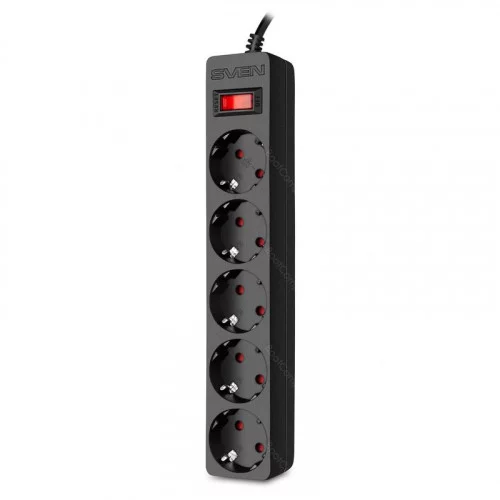 Сетевой фильтр SVEN SF-05E 5 метров SV-021573 