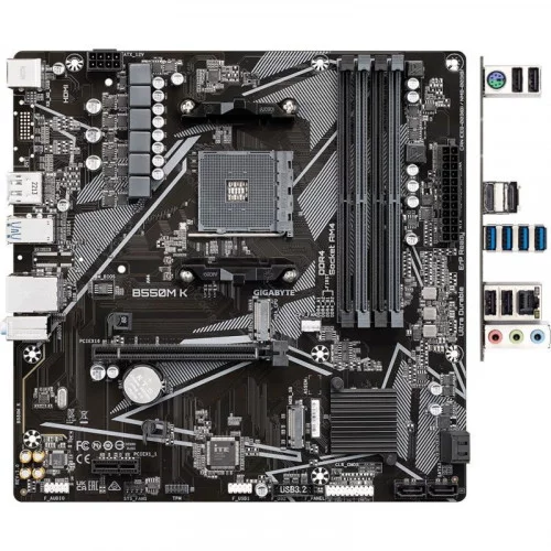 Материнская плата Gigabyte B550M K 