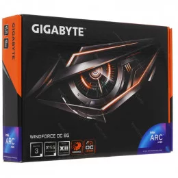 Видеокарта GIGABYTE Intel Arc A380 WINDFORCE OC (GV-IA380WF2OC-6GD)                                                                                                                                                                                       