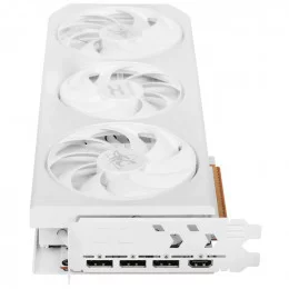Видеокарта PowerColor AMD Radeon RX 9070 XT Hellhound (RX9070XT 16G-L/OC/WHITE)                                                                                                                                                                           