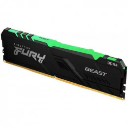Оперативная память DDR4 16Gb 3200MHz Kingston FURY Beast RGB KF432C16BBA/16                                                                                                                                                                               