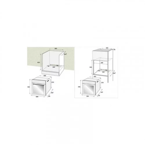 Духовой шкаф Hotpoint FE8 824 H BL 