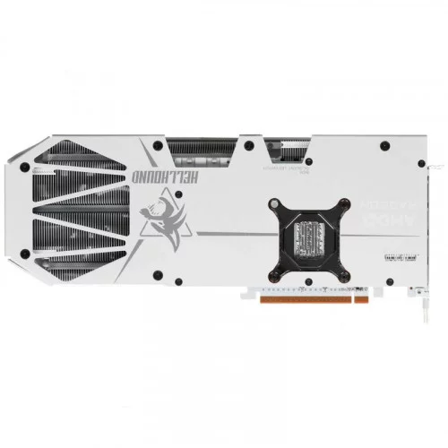 Видеокарта PowerColor AMD Radeon RX 9070 XT Hellhound (RX9070XT 16G-L/OC/WHITE) 