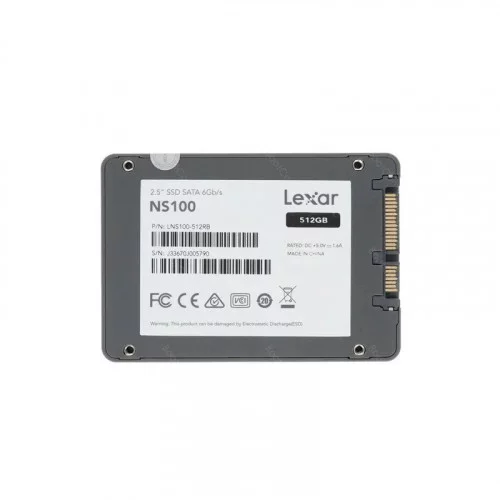 Жесткий диск SSD 512Gb Lexar NS100 LNS100-512RB 
