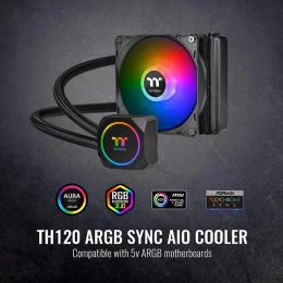 Водяное охлаждение Thermaltake TH120 ARGB Sync AIO Liquid Cooler                                                                                                                                                                                          