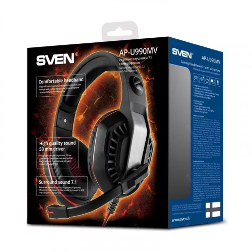 Наушники с микрофоном SVEN AP-U990MV 