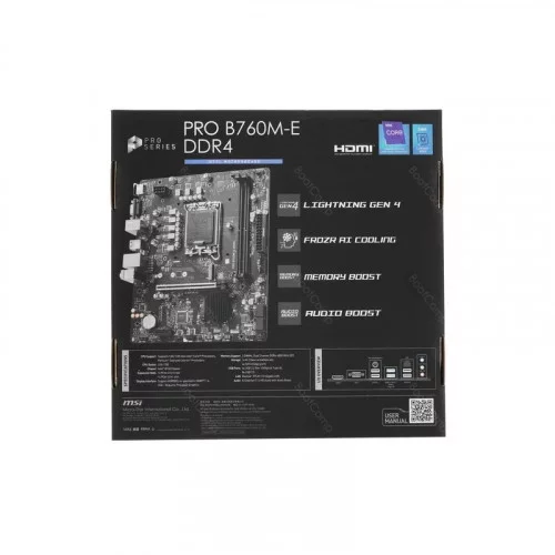 Материнская плата MSI PRO B760M-E DDR4 