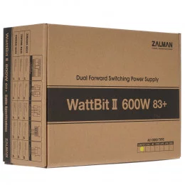 Блок питания ZALMAN Wattbit II 600W [ZM600-XE II] черный                                                                                                                                                                                                  