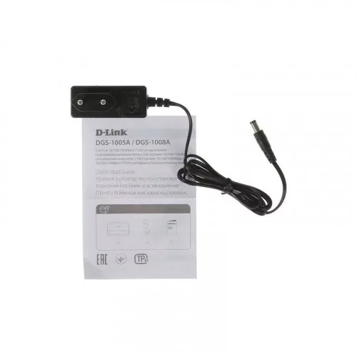 Коммутатор D-LINK DGS-1008A/F1A 