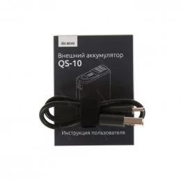 Портативная батарея OLMIO QS-10 10000мАч зеленая soft-touch                                                                                                                                                                                               