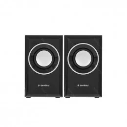 Колонки звуковые 2.0 GEMBIRD SPK-204 черный                                                                                                                                                                                                               