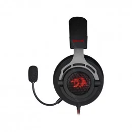 Наушники  с микрофоном Defender Redragon Aspis чёрный+красный                                                                                                                                                                                             