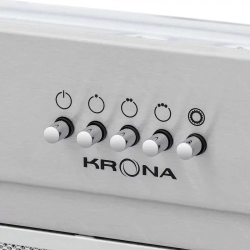 Вытяжка полновстраиваемая KRONA KATE 600 INOX PB K 