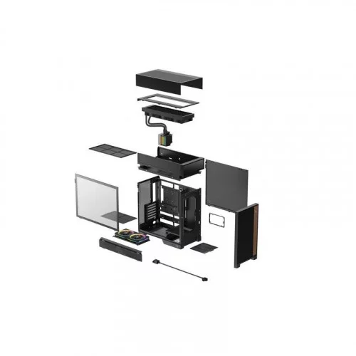 Корпус DEEPCOOL CL6600 R-CL6600-BKNNA0-G-1 