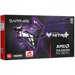 Видеокарта Sapphire AMD Radeon RX 9070 NITRO+ GAMING OC (11349-01-20G)                                                                                                                                                                                    