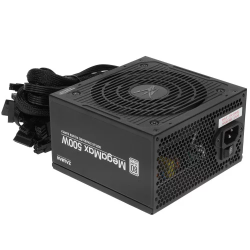 Блок питания ZALMAN MegaMax (TXll) 500W [ZM500-TXII] черный 