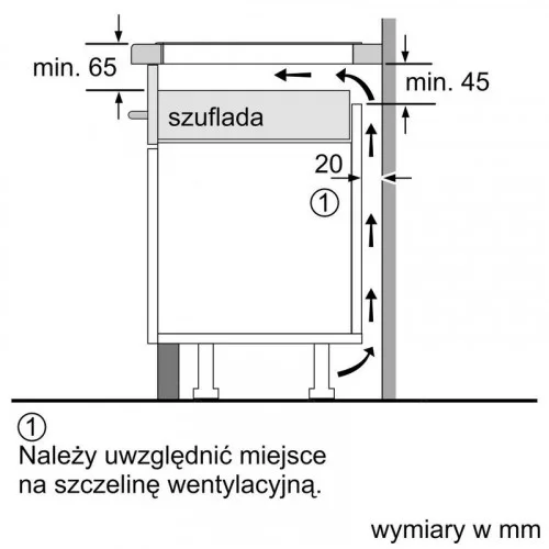 Поверхность индукционная Bosch PVS63KBB5E 
