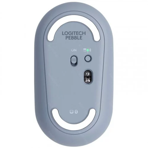 Беспроводная мышь Logitech Pebble M350 Blue Grey (910-005719) 