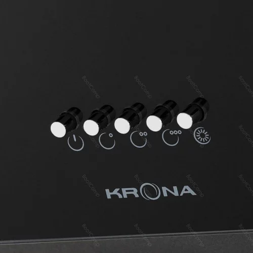 Вытяжка наклонная KRONA POLLY 600 BLACK PB 