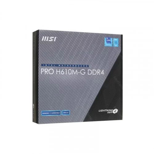 Материнская плата MSI PRO H610M-G DDR4 