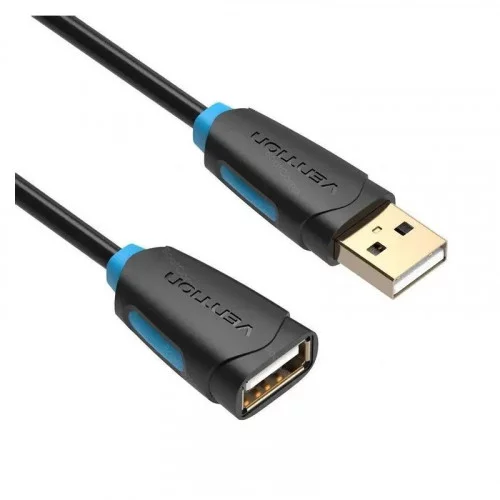 Удлинитель USB 2.0 AM - USB 2.0 AF Vention (CBCBH) 2 метра 