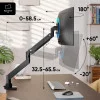 Крепление для монитора ONKRON G130 чёрный 