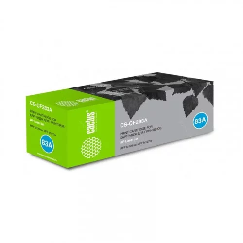 Картридж HP CF283A к HP LaserJet MFP M125 | M127/Canon 737 CS-CF283A 1,5К Cactus 