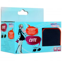Колонки Smartbuy CUTE черный                                                                                                                                                                                                                              