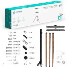 Стойка для ТВ ONKRON TS1220 чёрный                                                                                                                                                                                                                        