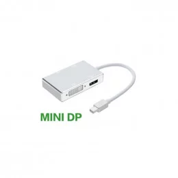 Переходник miniDisplayport -  DP/HDMI/DVI/VGA F KS-is (KS-781) 0.2 метра                                                                                                                                                                                  