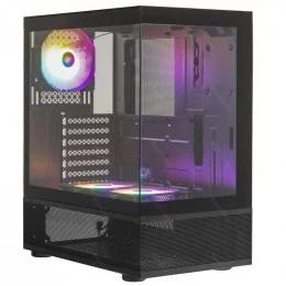 Корпус 1STPLAYER MIKU Mi7-A (Mi7-A-BK-2F1R-1F1) черный                                                                                                                                                                                                    