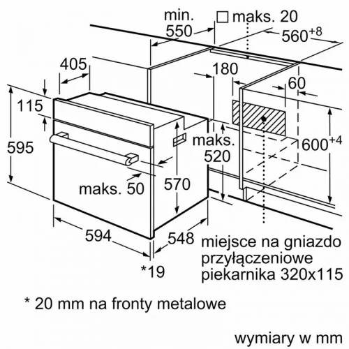 Духовой шкаф Bosch HBF133BA1 