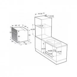 Духовка KORTING OKB 9951 CESN                                                                                                                                                                                                                             