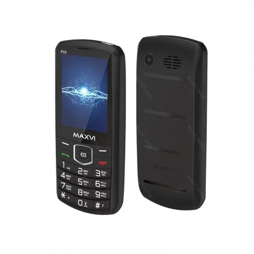 Мобильный телефон Maxvi P33 black 