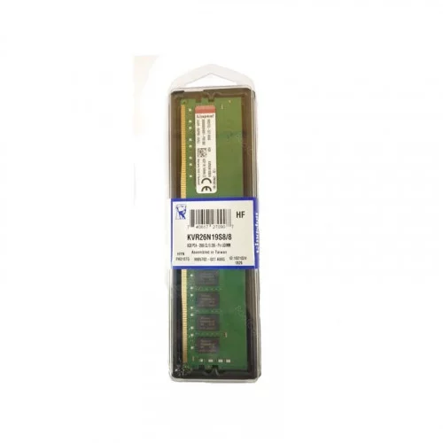 Оперативная память DDR4 8GB 2666MHz Kingston KVR26N19S8/8 
