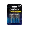 Батарейка Perfeo LR6 BL4 Super Alkaline 