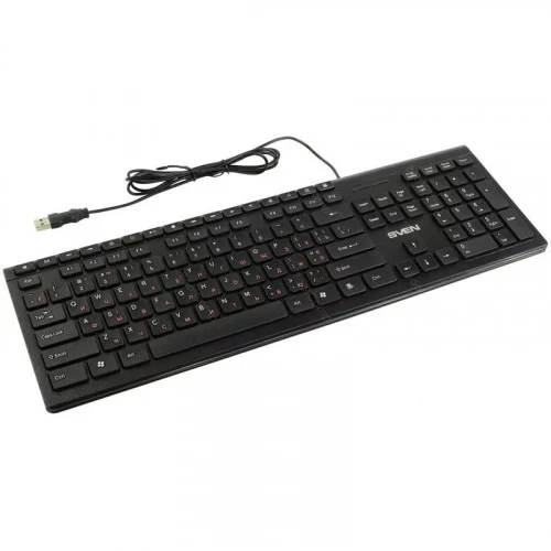 Клавиатура SVEN KB-S307M USB black 