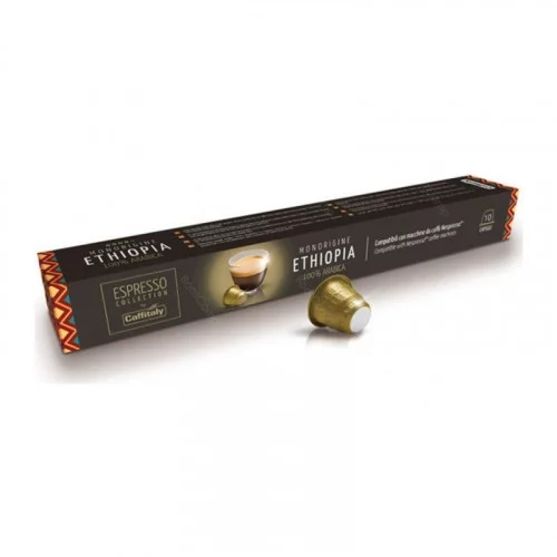 Кофе в капсулах Caffitaly для кофемашин NESPRESSO - ETHIOPIA 