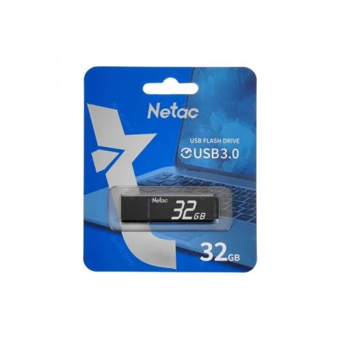 Память USB3.2 Flash Drive 32Gb Netac U351 NT03U351N-032G-30BK 